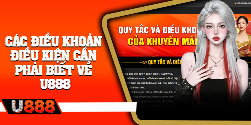 Các điều khoản điều kiện cần phải biết về U888