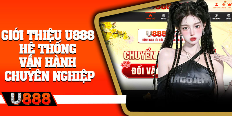 Giới thiệu u888 hệ thống vận hành chuyên nghiệp
